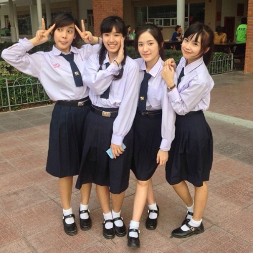 Đồng phục học sinh độc đáo tại Thái Lan