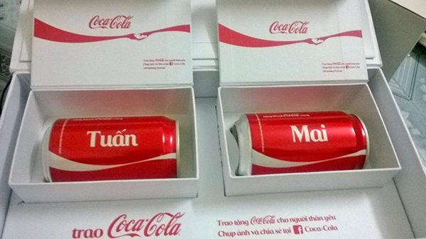 Coca Cola hướng tới thương mại hóa cá nhân