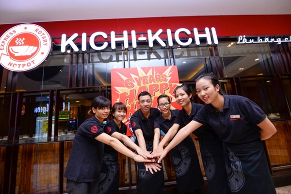 Đồng phục Kichi Kichi thể hiện dấu ấn thương hiệu 