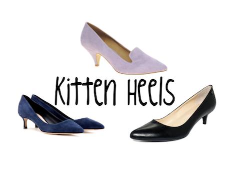 Kitten Heels - Xu hướng giày dép nữ hot nhất