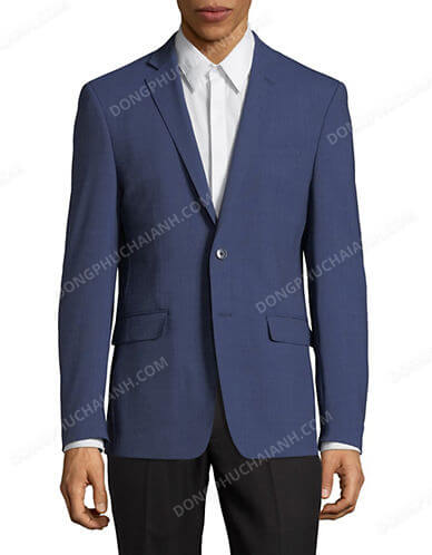 Mẫu đồng phục áo vest công sở nam màu tím than