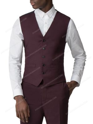 mẫu áo gile công sở phù hợp với áo vest