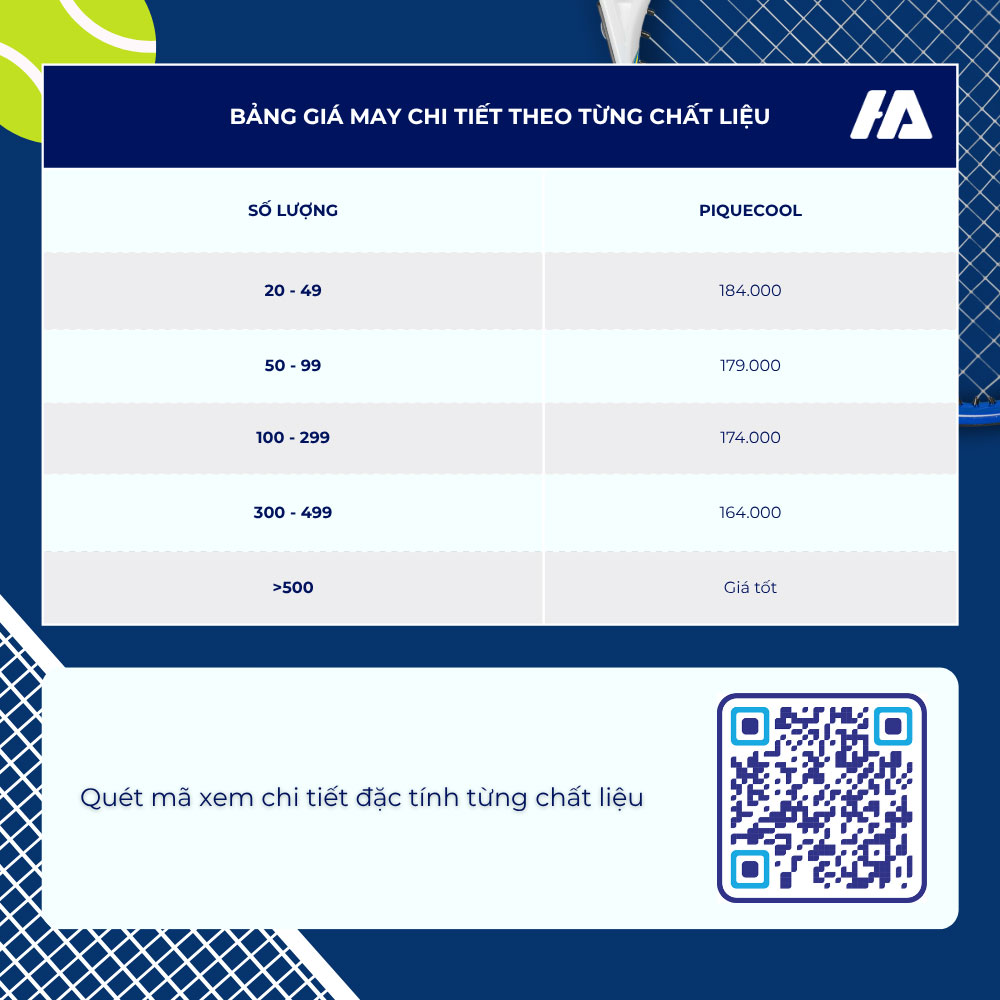 Áo phông đồng phục Revolution có mức giá dao động từ 184.000vnd/áo