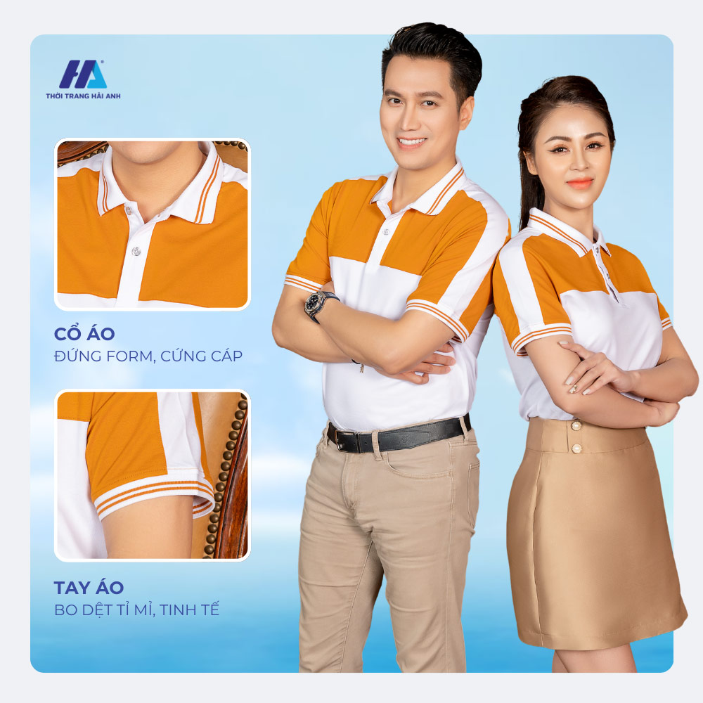 Phong cách hiện đại và thanh lịch của mẫu áo đồng phục polo