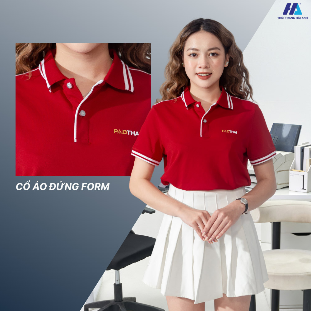 Thiết kế áo thun đồng phục mang phong cách hiện đại, chuyên nghiệp