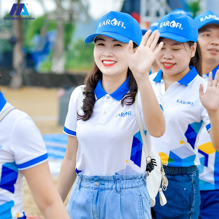 Năng động và trẻ trung với mẫu đồng phục sự kiện vải Aircool