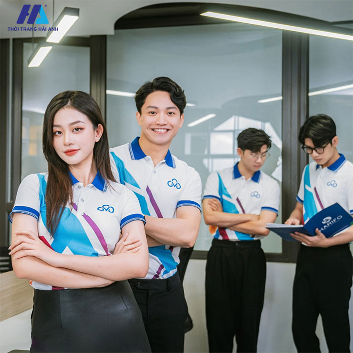Đặc tính của chất liệu vải Aircool may đồng phục công ty