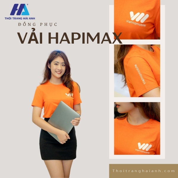 đồng phục vải Hapimax