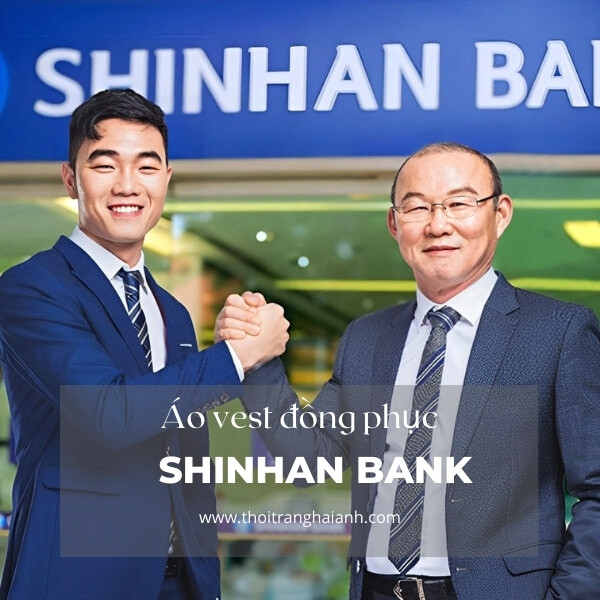 vest đồng phục Shinhan Bank
