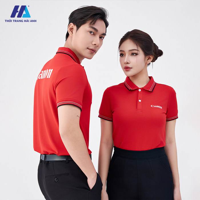 Đồng phục màu đỏ được nhiều doanh nghiệp, tổ chức yêu thích và lựa chọn