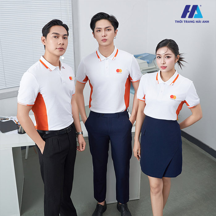 Các chất liệu vải may đồng phục màu cam phổ biến hiện nay