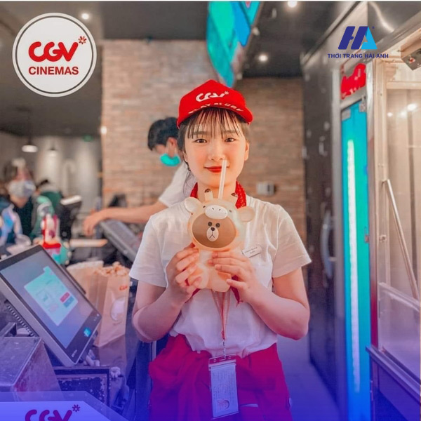 Áo polo đồng phục CGV