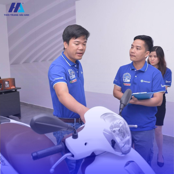 áo polo đồng phục Piaggio 