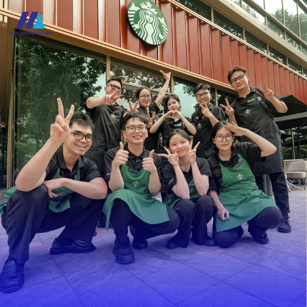 Áo polo Starbuck thanh lịch, đa dụng