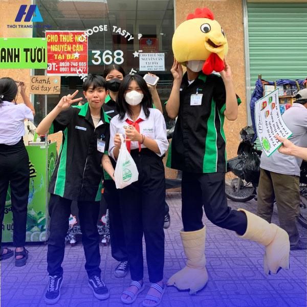 áo sơ mi đồng phục familymart