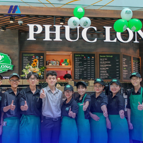 Áo sơ mi đồng phục nhân viên Phúc Long