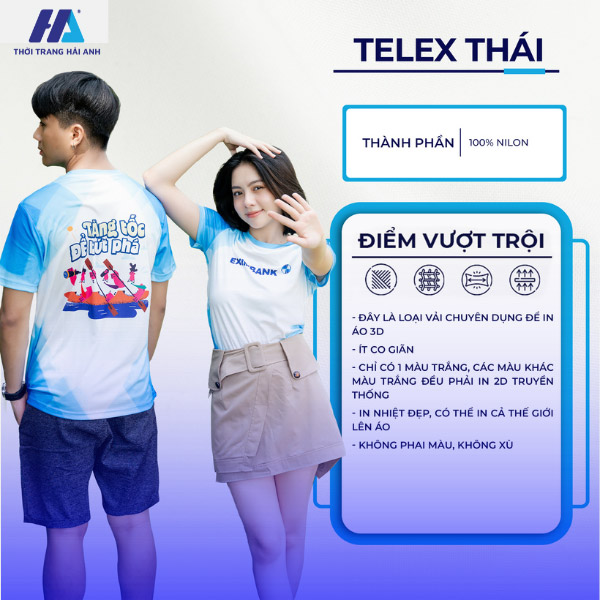 Điểm nổi bật của chất liệu Telex 