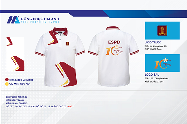 Đồng phục áo polo ESPD