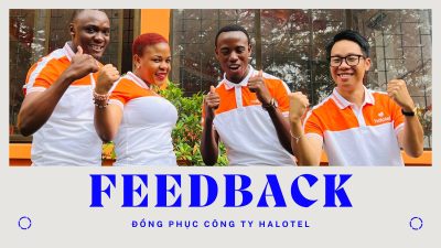 Feedback đồng phục công ty Halotel