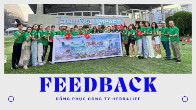 feedback đồng phục công ty herbalife