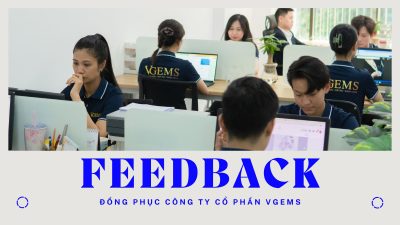 Feedback đồng phục công ty CP Vgems