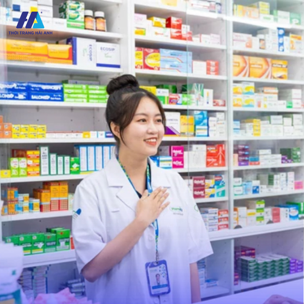 đồng phục dược sĩ của pharmacity