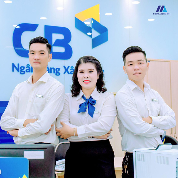 Một số phụ kiện đi kèm với đồng phục CB Bank 