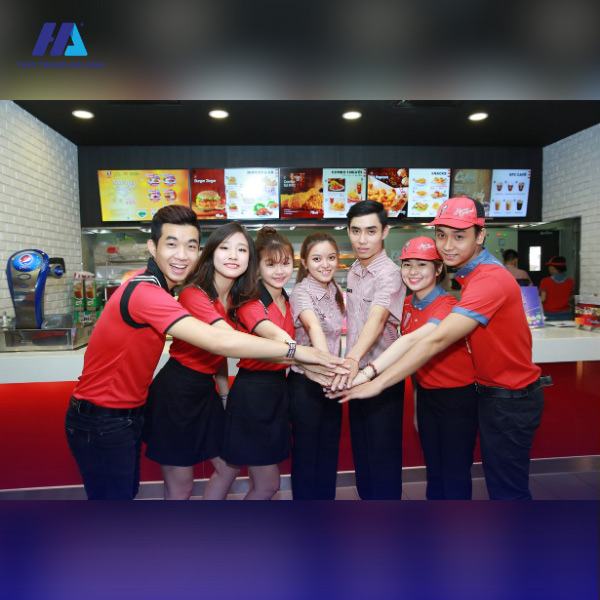 Đồng phục áo sơ mi KFC