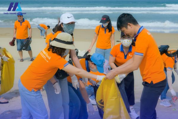 màu sắc đồng phục ngân hàng đông á