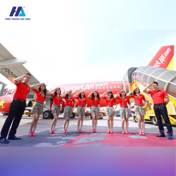 Một số mẫu đồng phục Vietjet phổ biến