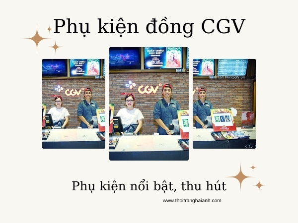 phụ kiện đồng phục CGV