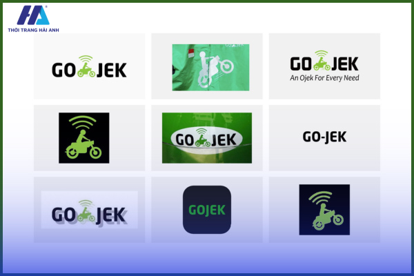 Sự thay đổi logo Gojek qua các thời kì