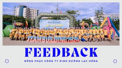 Feedback đồng phục công ty dinh dưỡng Lạc Hồng