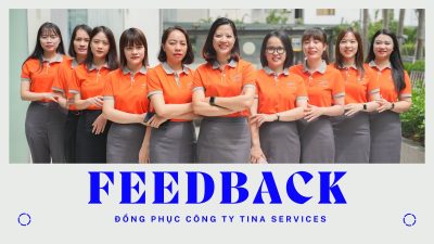 Feedback đồng phục công ty Tina Services