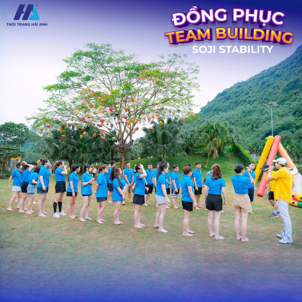 Đồng phục teambuilding của Soji Stability do Hải Anh sản xuất có nhiều phản hồi tích cực