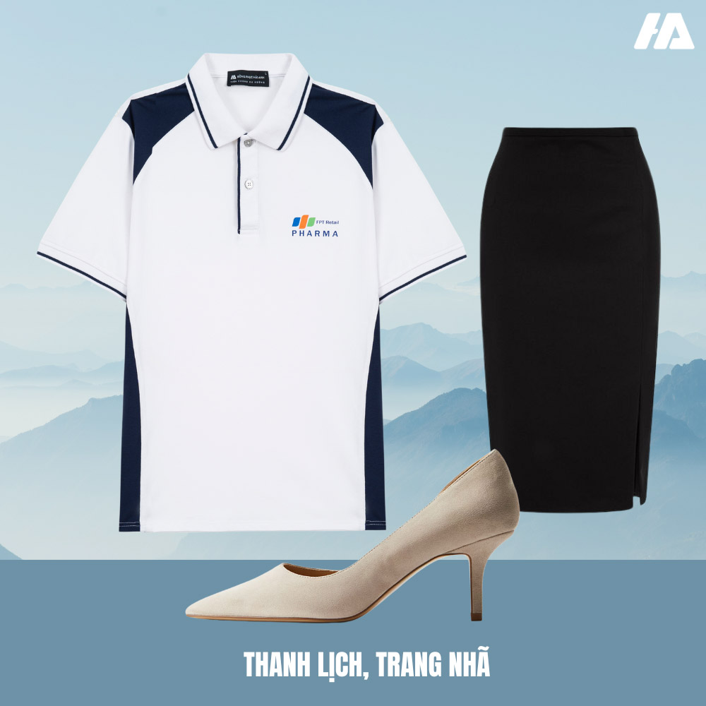 Cách phối đồ thanh lịch và tinh tế với áo polo đồng phục FastUni