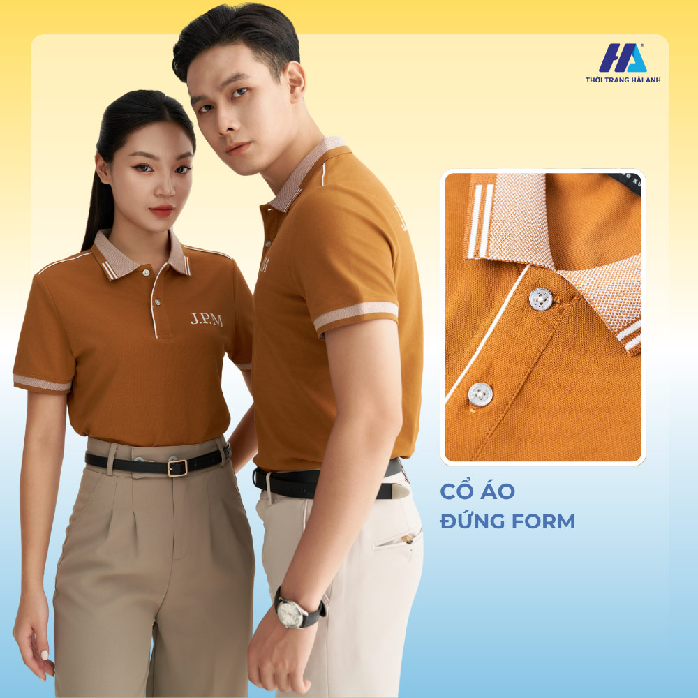 Thiết kế áo đồng phục polo chuyên nghiệp, tạo sự thoải mái cho người mặc