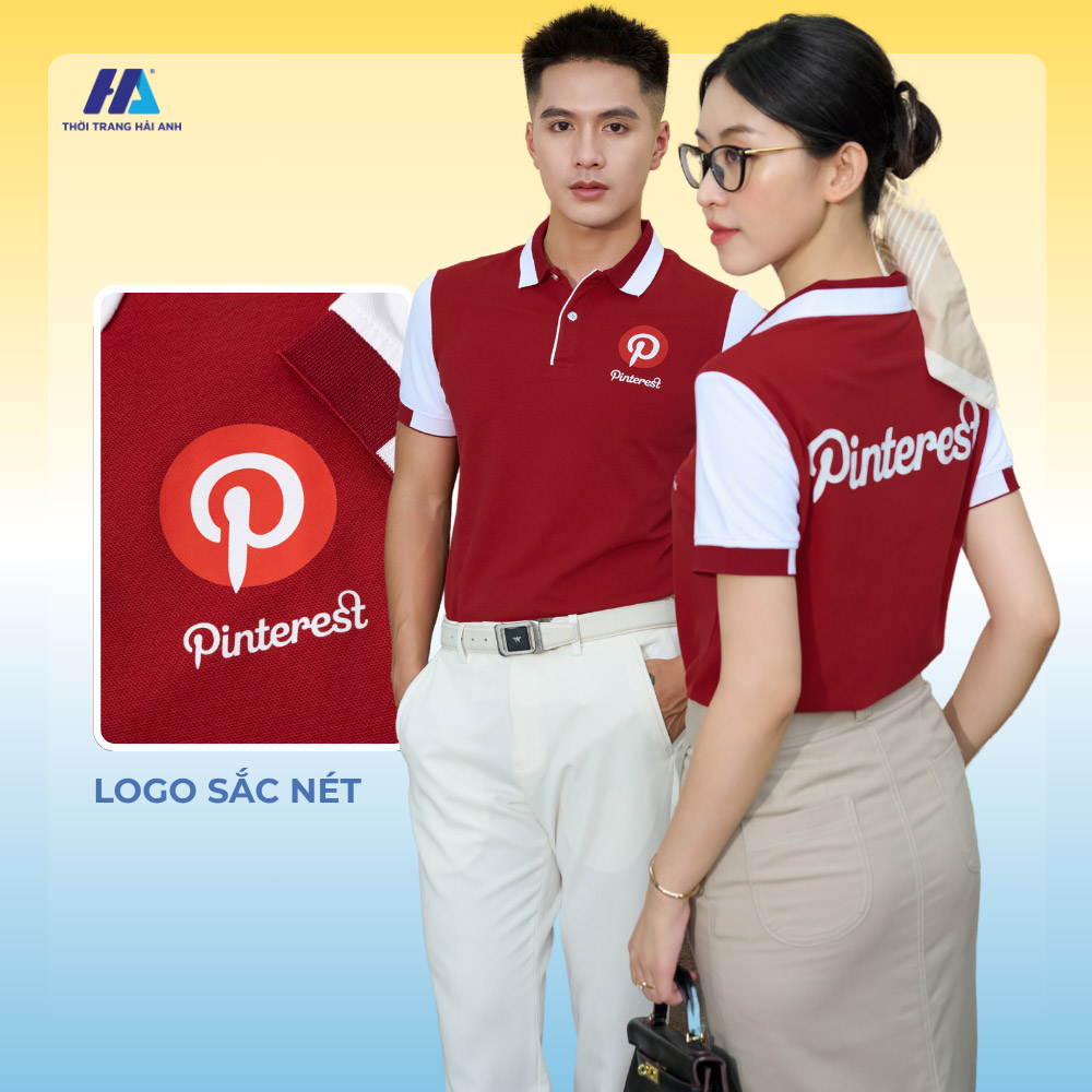 Hình in logo trên đồng phục giúp tăng tính nhận diện cho thương hiệu
