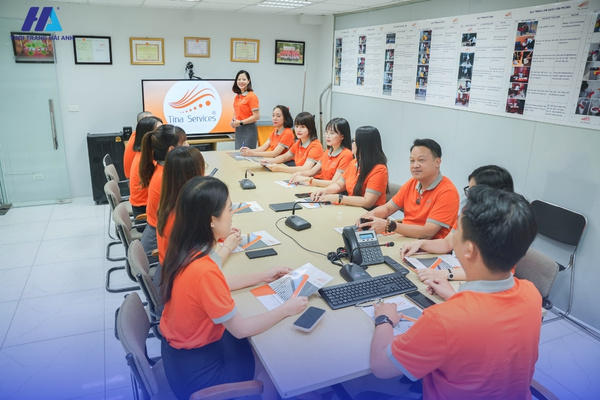 Thời Trang Hải Anh chuyên may đồng phục công ty Tina Services