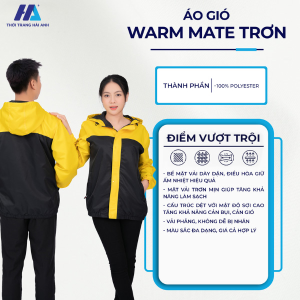 chất liệu warm mate trơn