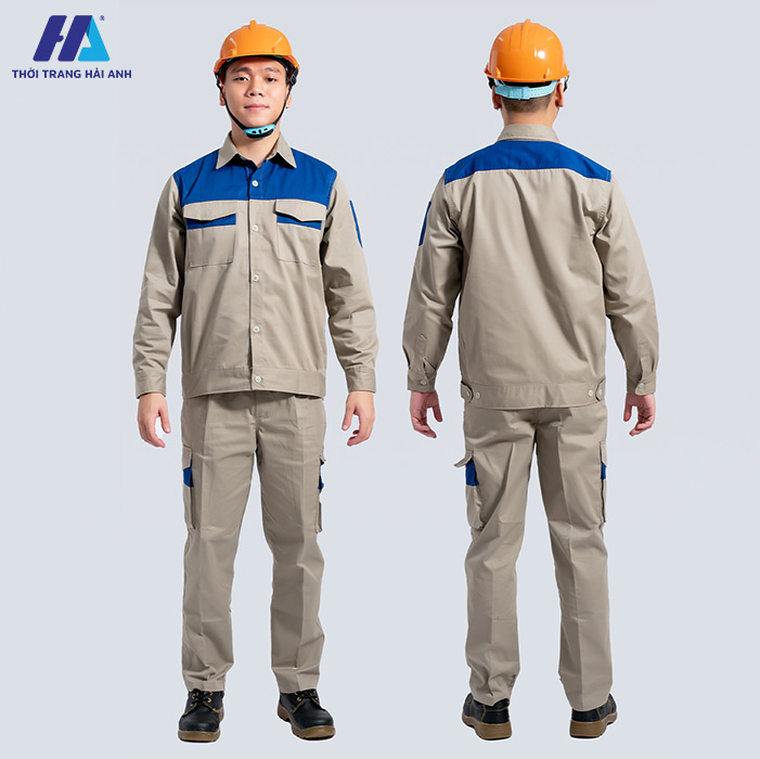 Màu nâu được ưa chuộng để may các mẫu áo đồng phục bảo hộ lao động