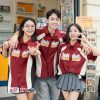 Áo Lớp Sơ Mi Oversize Swagger Màu Đỏ Đô