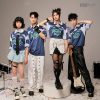 Áo phông lớp oversize Soulmate màu xám xanh