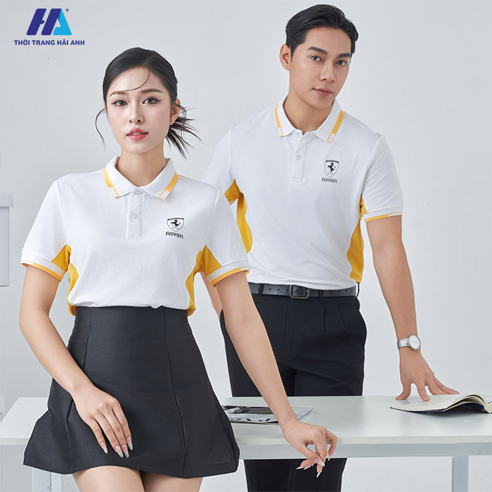 Đồng phục áo polo được ứng dụng phổ biến trong nhiều lĩnh vực, ngành nghề