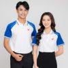 áo phông đồng phục công ty raglan ya đậm