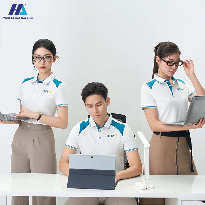 Tham khảo mẫu áo polo phối cầu vai độc đáo và ấn tượng