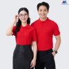 áo thun đồng phục công ty màu đỏ