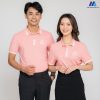 Áo thun đồng phục công ty màu hồng