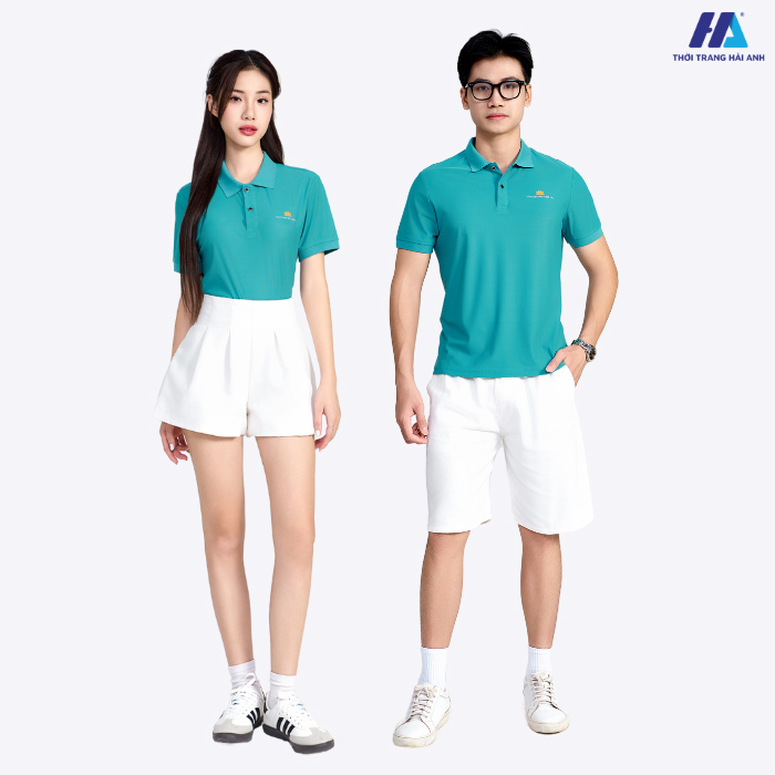 Nên phối áo thun màu lý cùng váy trắng/ quần trắng để có set đồ trẻ trung.