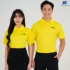 áo thun đồng phục công ty màu vàng cúc